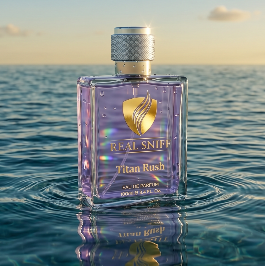 RealSniff Aqua Storm Perfume Bottle